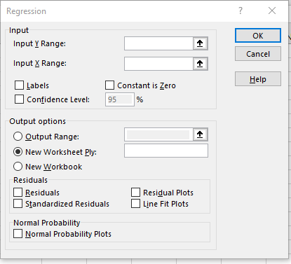 Implementing predictive analytics in excel