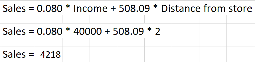 Predictive analytics in excel Make prediction