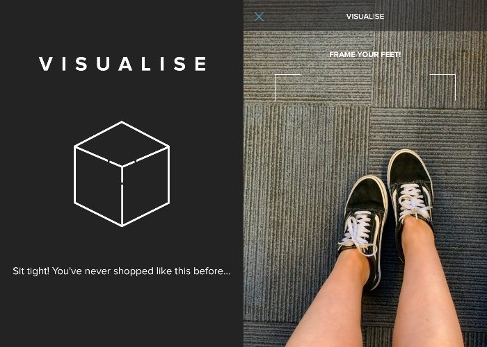 How the feature “Visualize AR” looks like 