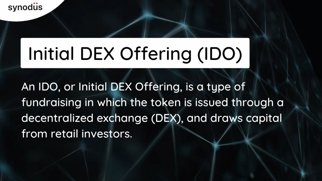 Definition of Initial DEX Offering (IDO)