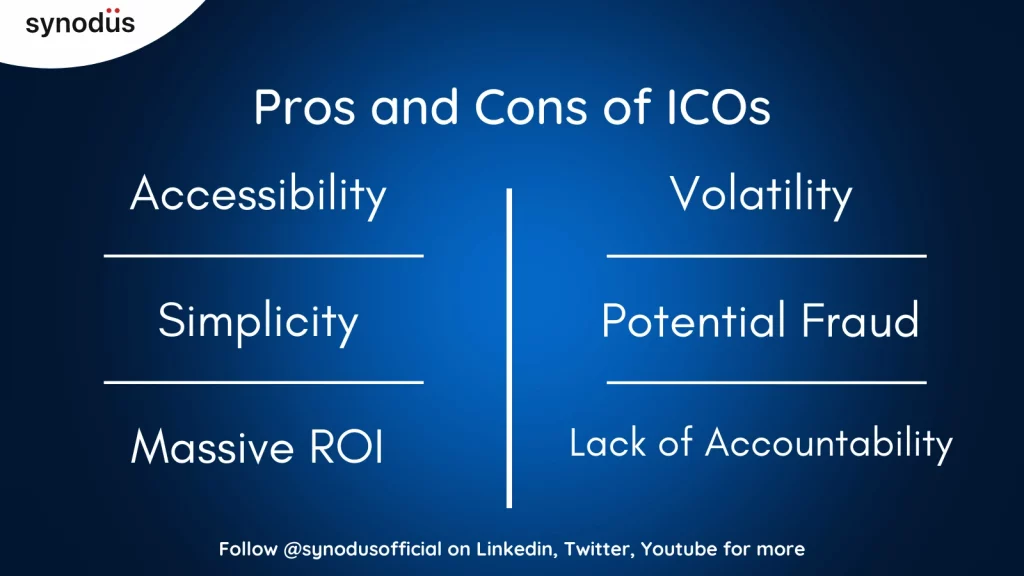 Pros and Cons of ICOs