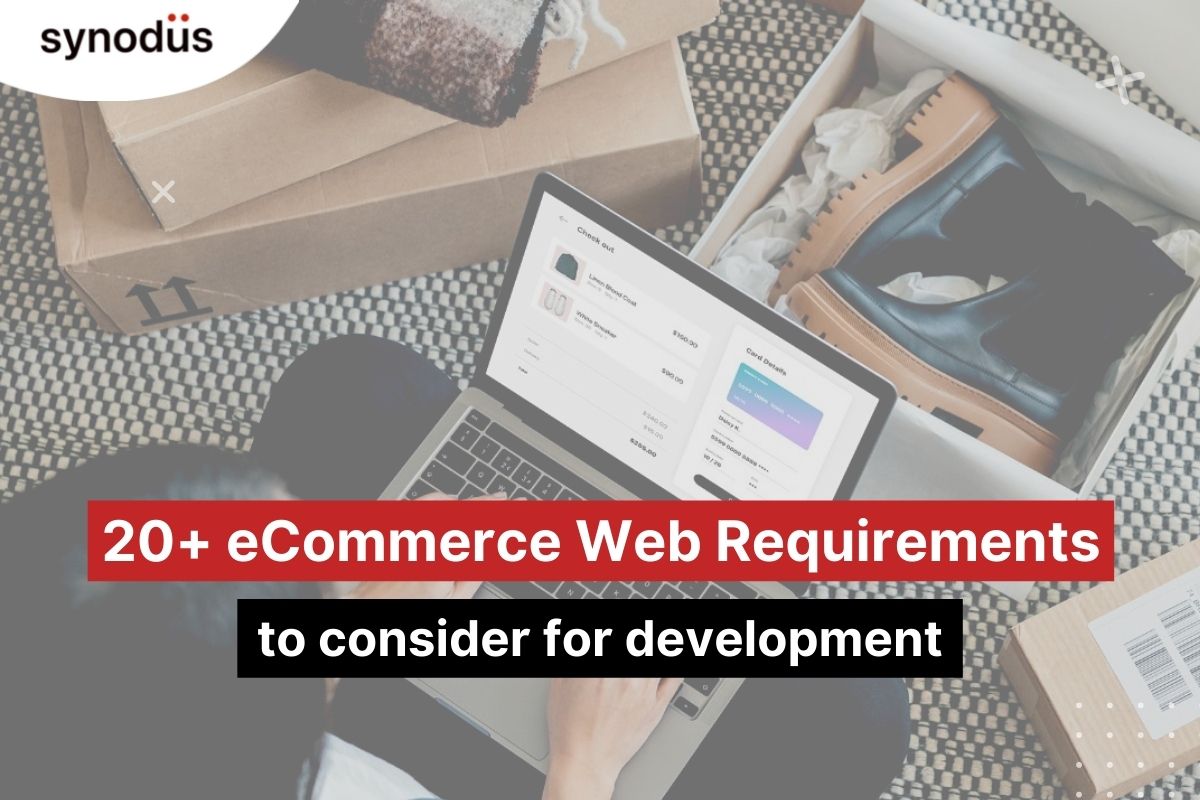 ecommerce web development requirements