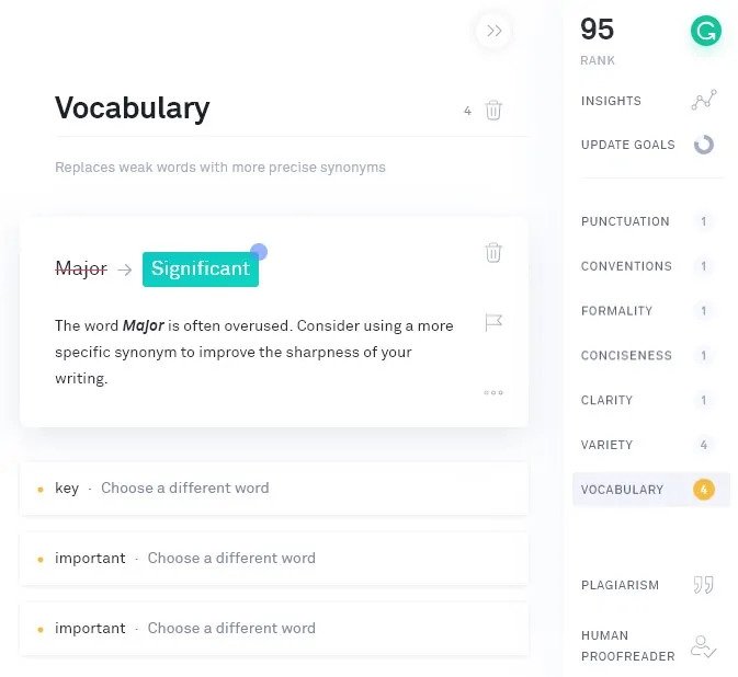 grammarly ux design examples