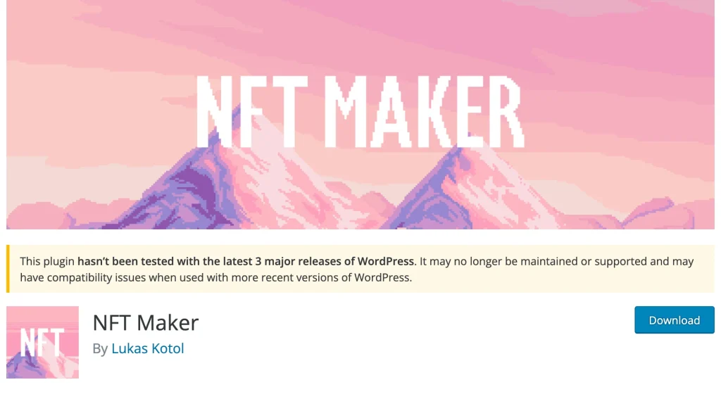 NFT Maker WordPress Plugin