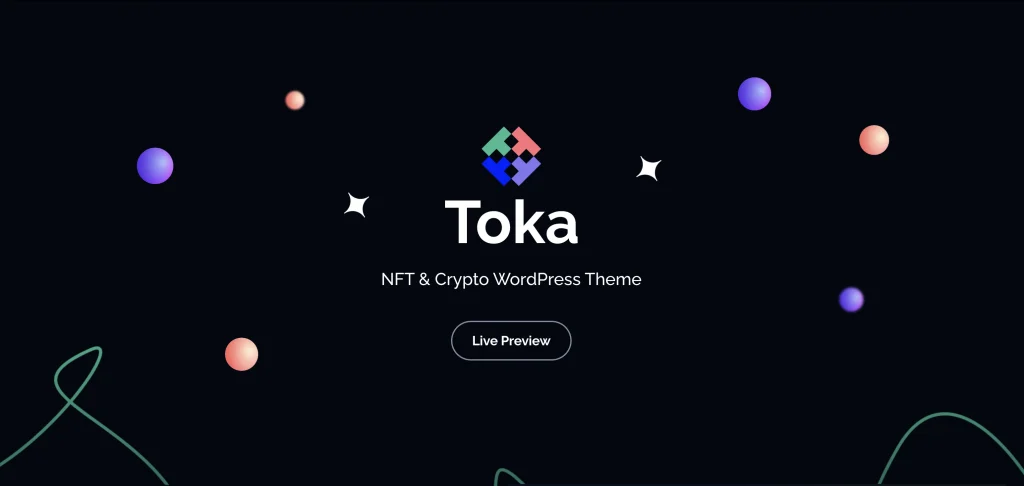 Toka - NFT & Crypto WordPress