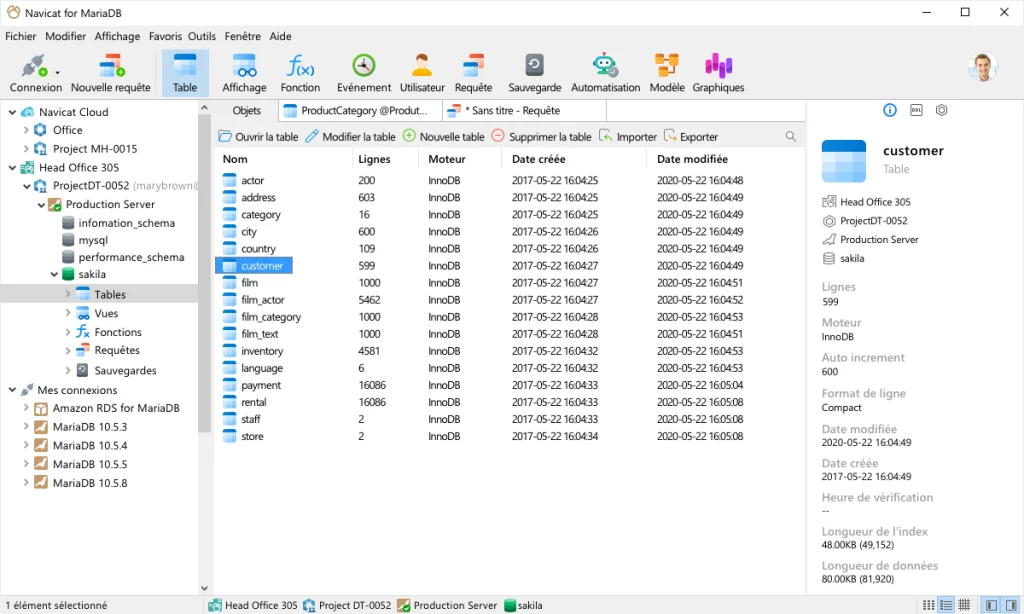 mariadb-interface