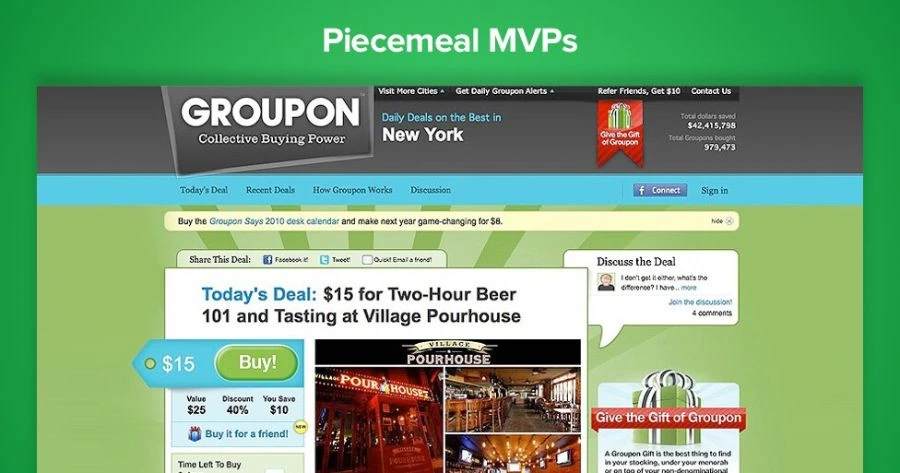 Groupon MVP