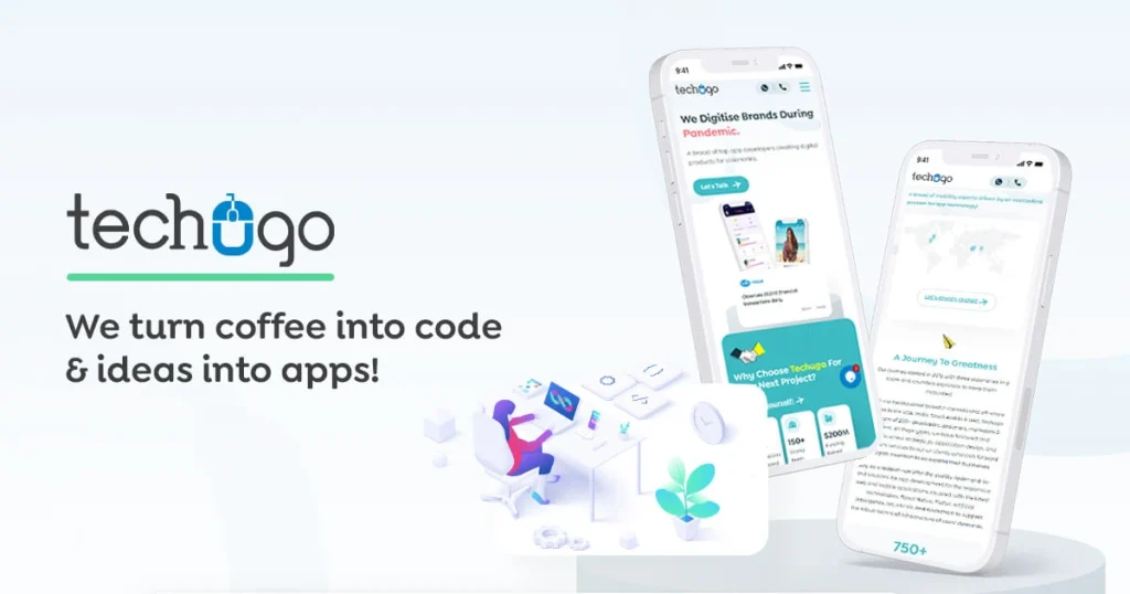 Techugo - an Indian-based low code company with mission to help businesses create mobile apps 