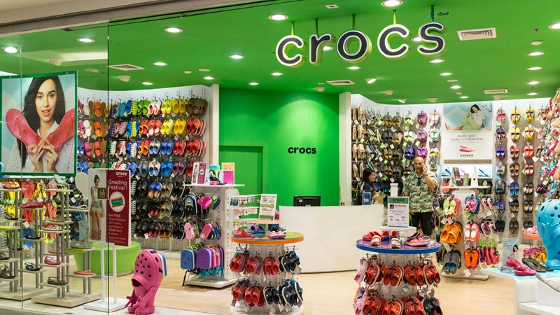 Crocs is an example of successfully applying merchandising analytics. 