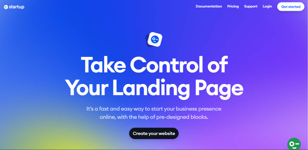 Startup Low Code Website Builder Platform