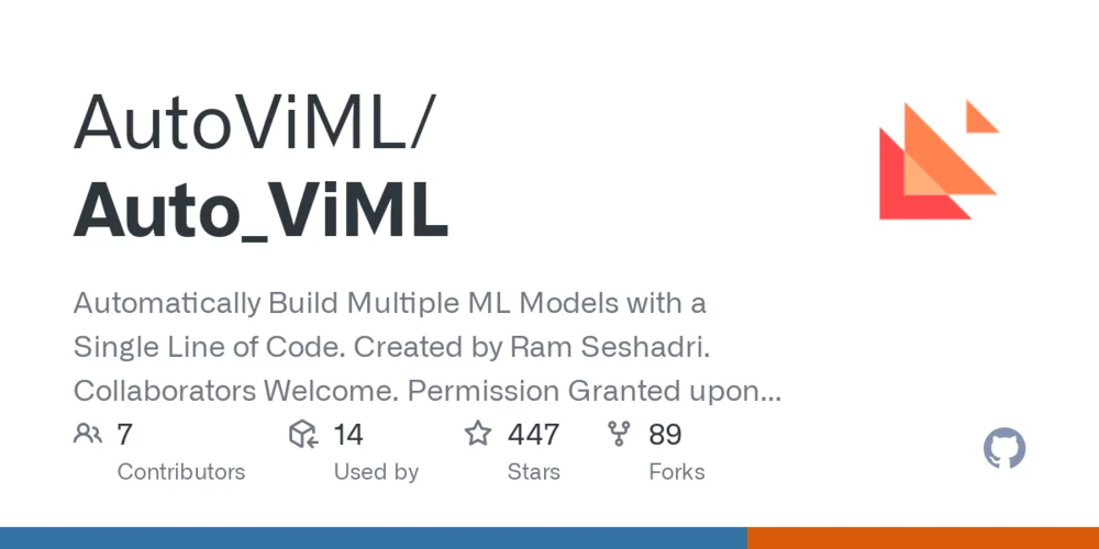 Auto_ViML Low code data science platform