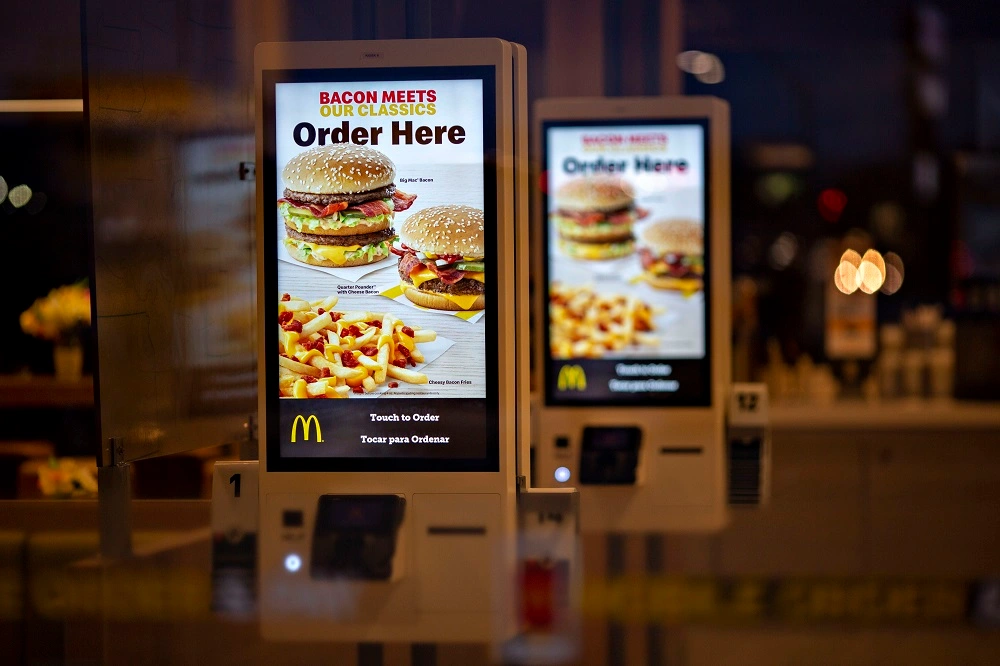McDonald’s self-services kiosk
