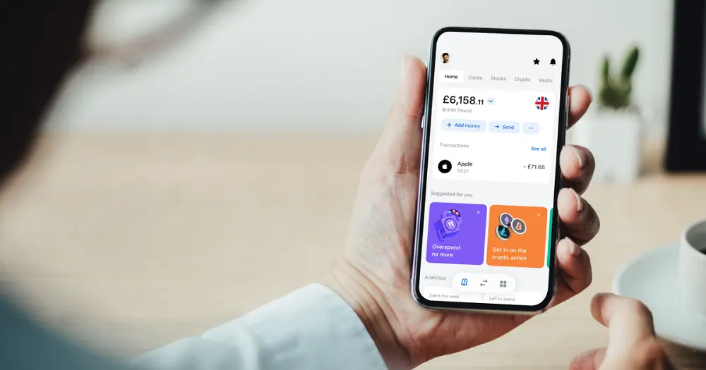 Revolut fintech app