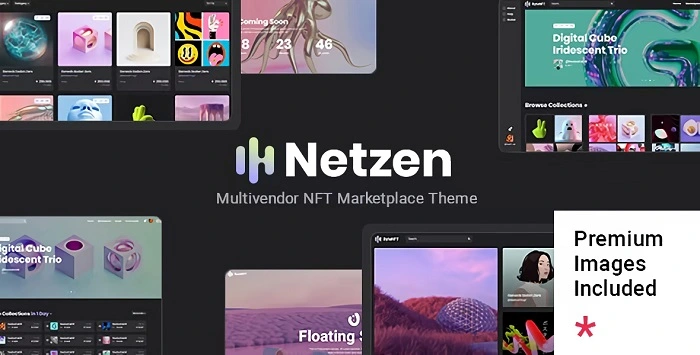 Netzen - Multivendor NFT Marketplace Site