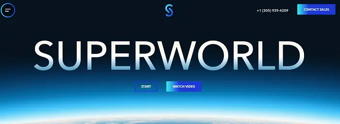 SuperWorld’s website