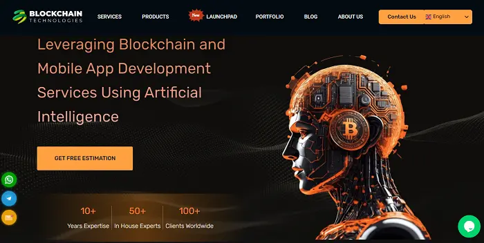 Blockchain Technologies website