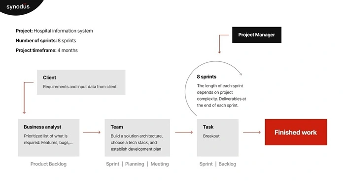 HIS development process