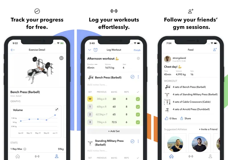Hevy’s UI/UX