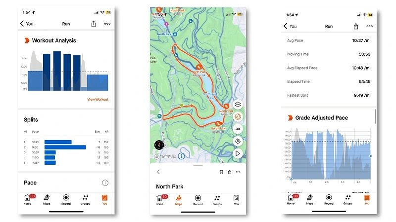 Strava’s UI/UX 