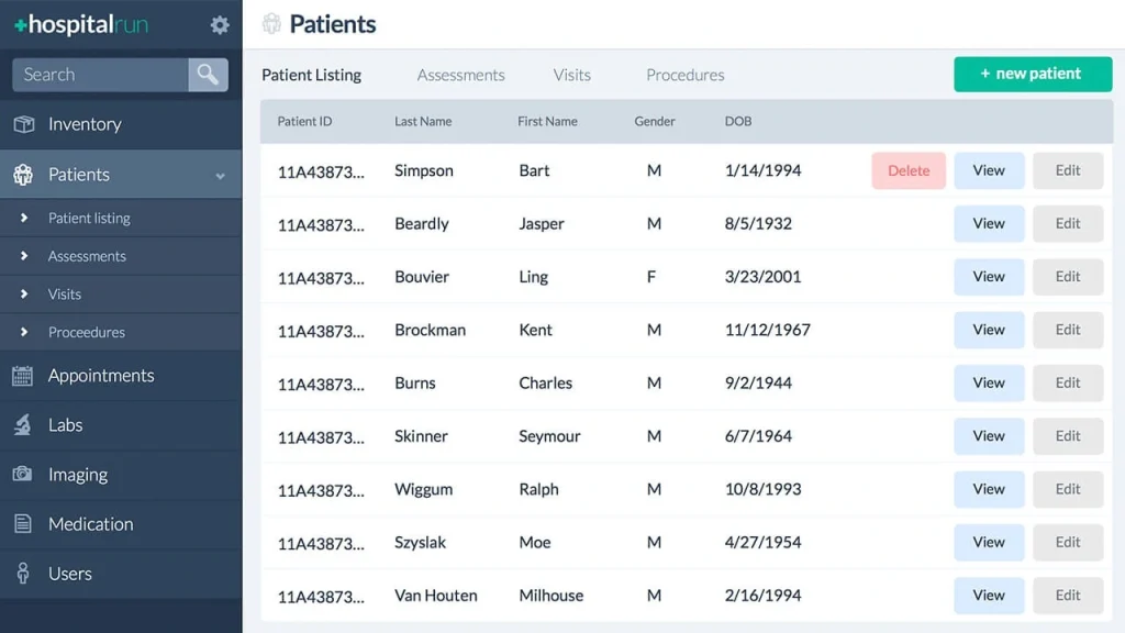 HospitalRun open source offline-first hospital information system built with React and CouchDB for remote clinics and low-connectivity healthcare environments
